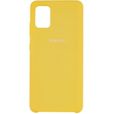 Силиконовый чехол Yellow для Samsung Galaxy A51