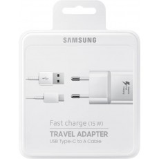 Сетевое зарядное устройство Samsung EP-TA20EWECGRU USB Type-C 2A White