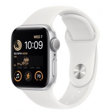 Часы Apple Watch SE 2 40мм корпус из алюминия серебро, ремешок синий
