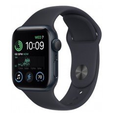 Часы Apple Watch SE 2 40мм корпус из алюминия темная ночь, ремешок черный