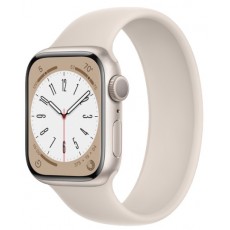 Часы Apple Watch Series 8 45мм корпус из алюминия сияющая звезда, ремешок сияющая звезда