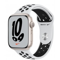 Apple Watch Series 7 41 мм, корпус из алюминия, спортивный ремешок Nike сияющая звезда