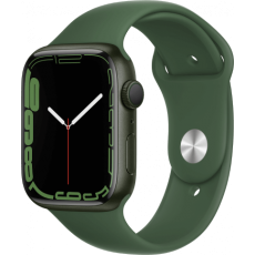 Apple Watch Series 7 45 мм, корпус из алюминия зеленый, ремешок зеленый